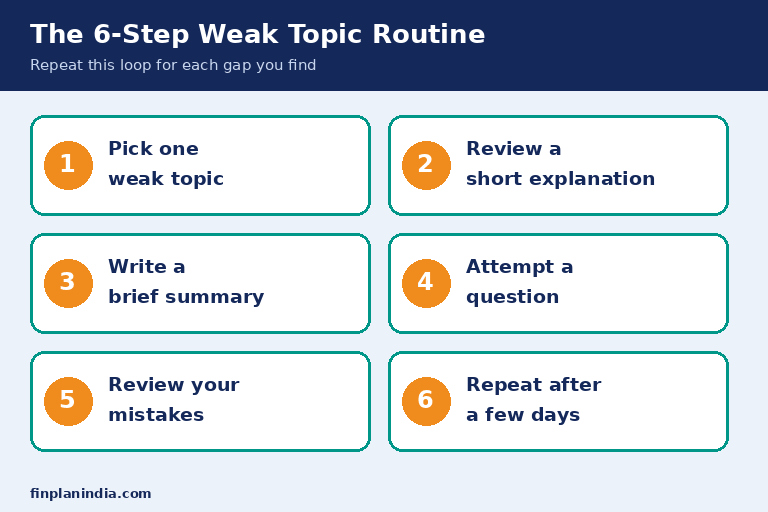 A practical revision routine