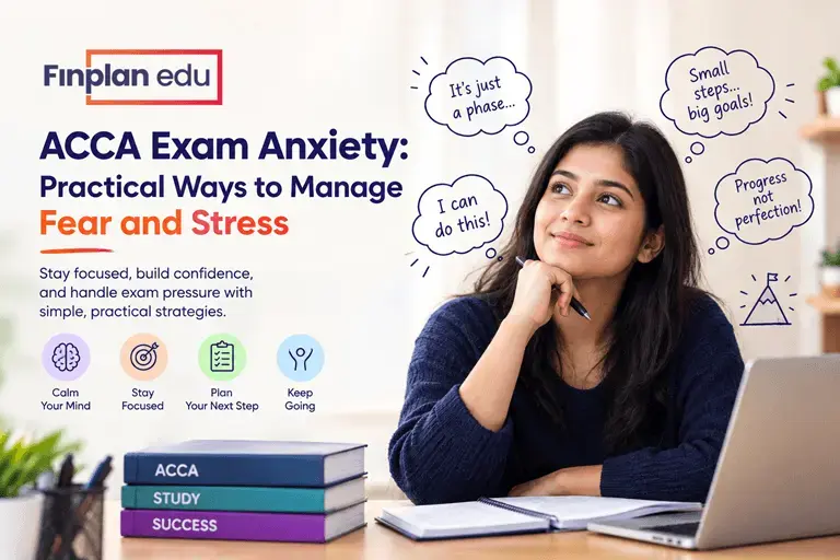 Finplan Edu ACCA exam anxiety guide with tips to manage stress and build confidence.